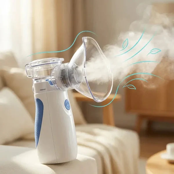 Nebulizador portátil y recargable - 50% de descuento hoy!!