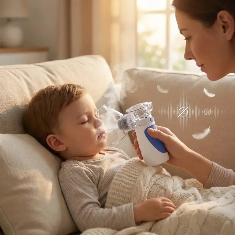 Nebulizador portátil y recargable - 50% de descuento hoy!!