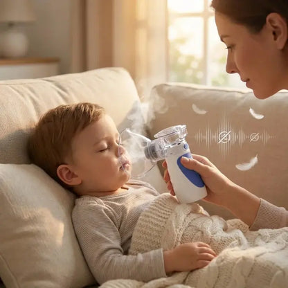 Nebulizador portátil y recargable - 50% de descuento hoy!!